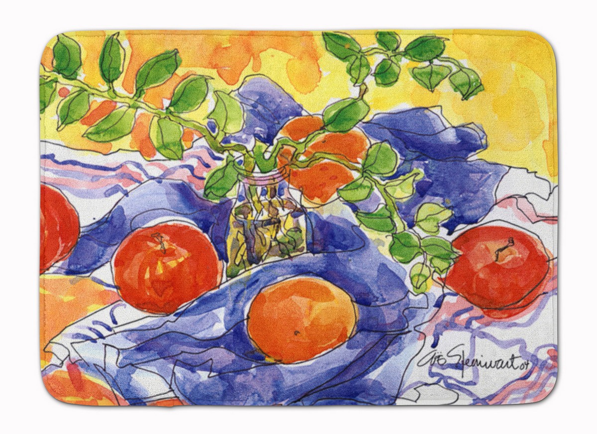 6047RUG Apples Machine Washable Memory Foam Mat 6047RUG