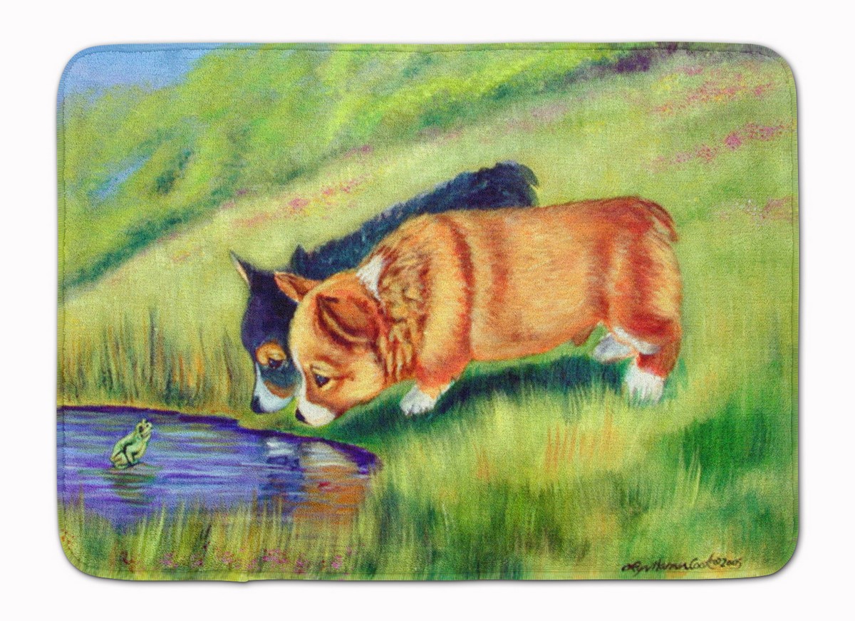 7292RUG Corgi Machine Washable Memory Foam Mat