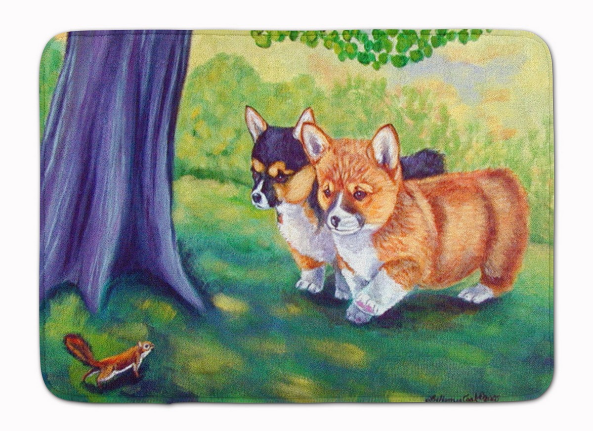 7293RUG Corgi Machine Washable Memory Foam Mat