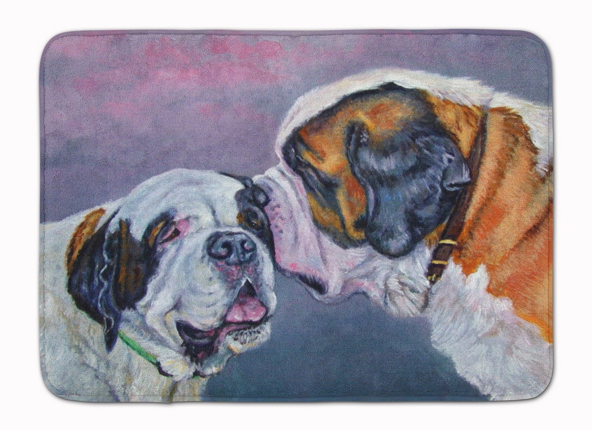 7332RUG Saint Bernard Whisperear Machine Washable Memory Foam Mat