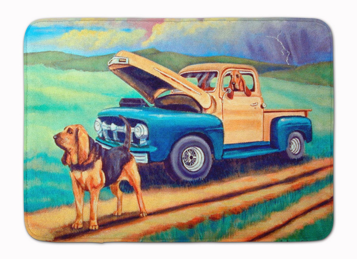 7513RUG Bloodhound Machine Washable Memory Foam Mat