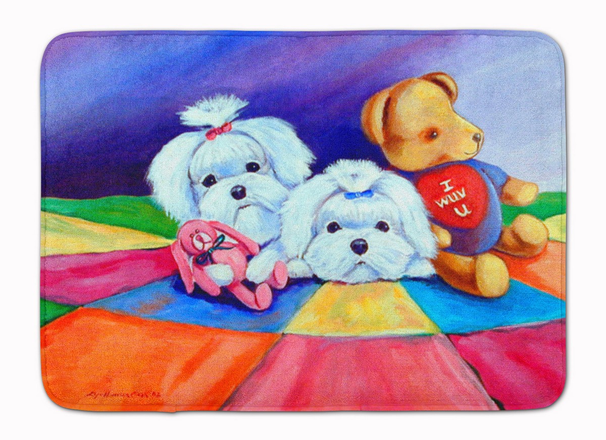7515RUG Maltese Machine Washable Memory Foam Mat