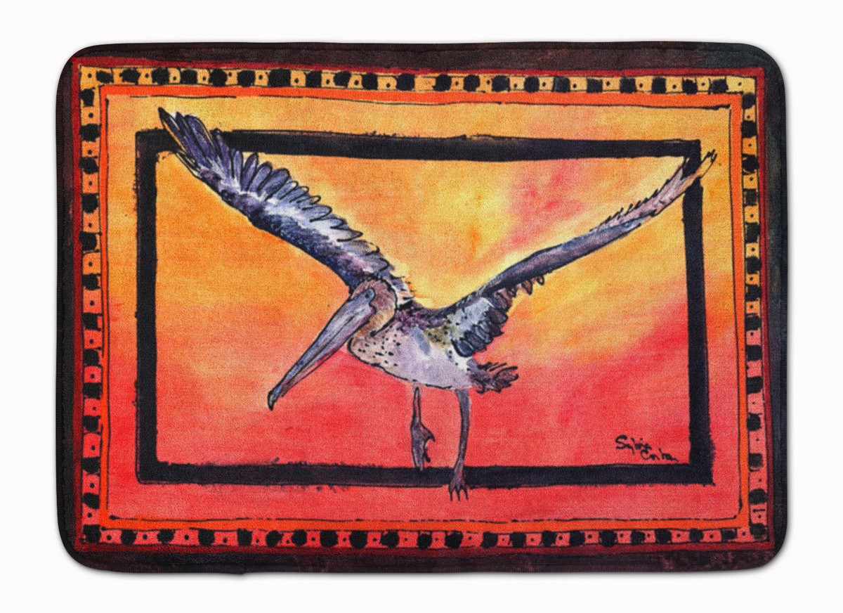8095RUG Bird Pelican Machine Washable Memory Foam Mat