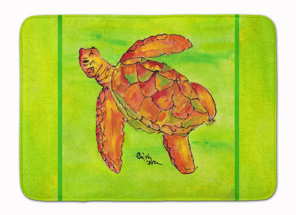 Picture of Carolines Treasures 8376RUG Turtle Machine Washable Memory Foam Mat