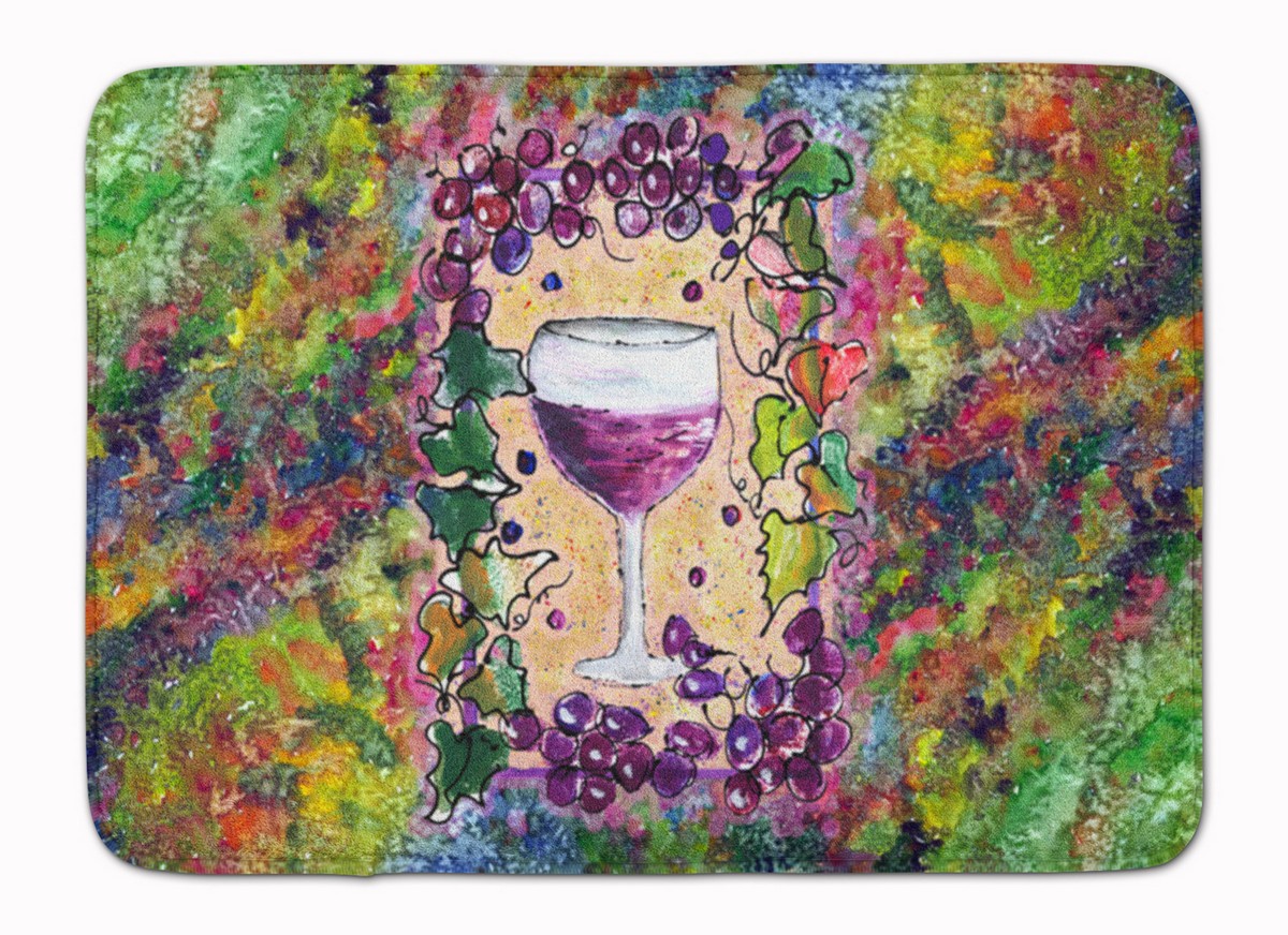 Wine Machine Washable Memory Foam Mat