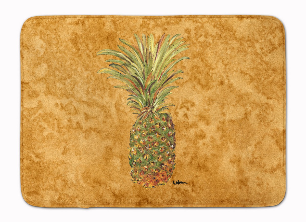 Pineapple Machine Washable Memory Foam Mat