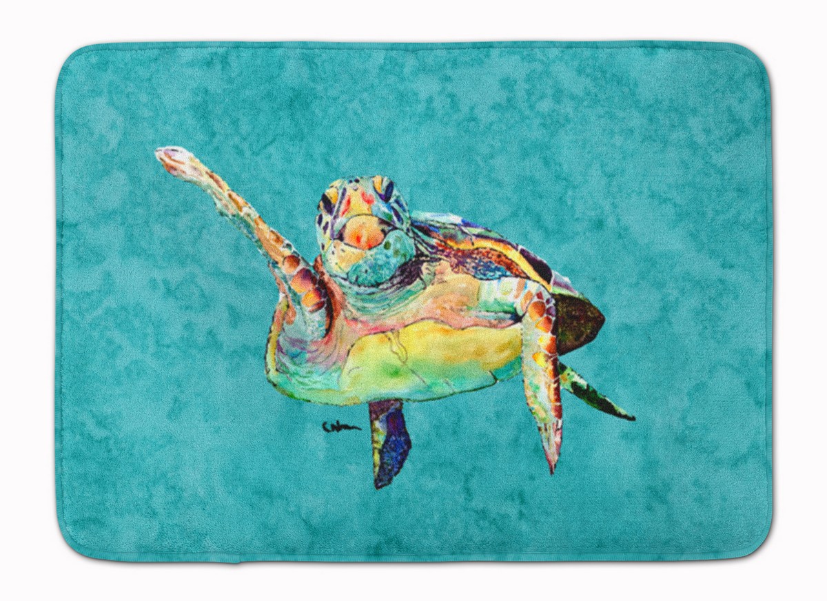 8672RUG Turtle Machine Washable Memory Foam Mat