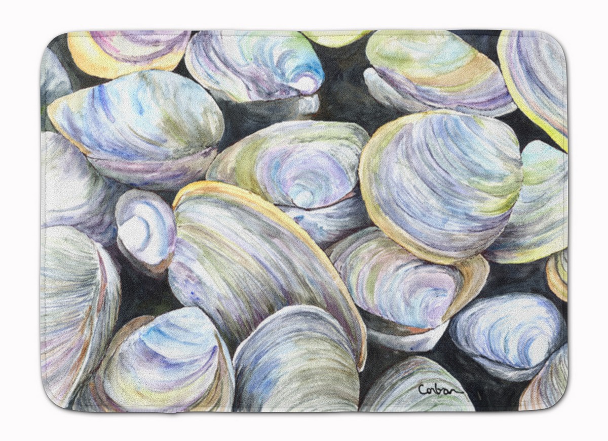 8714RUG Clam Quahog Machine Washable Memory Foam Mat