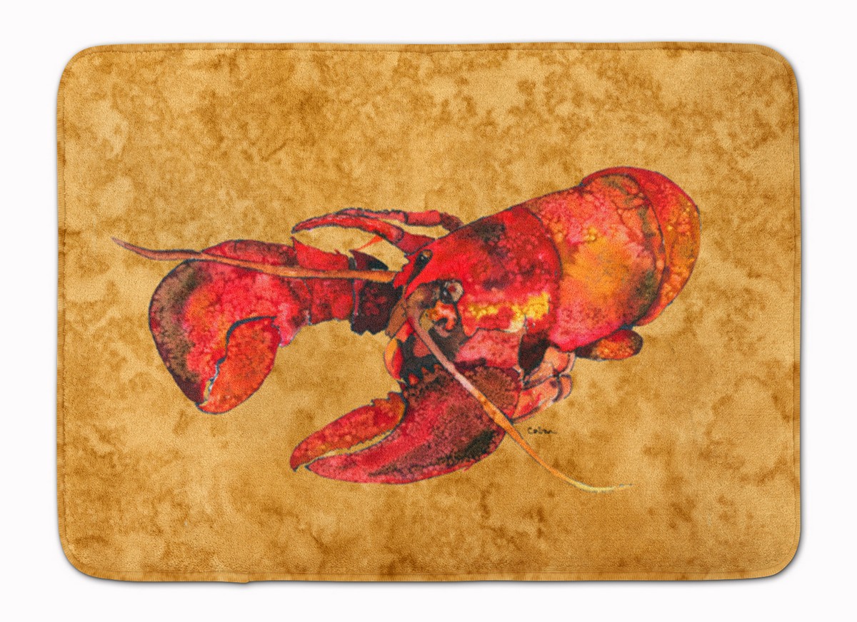 Lobster Machine Washable Memory Foam Mat