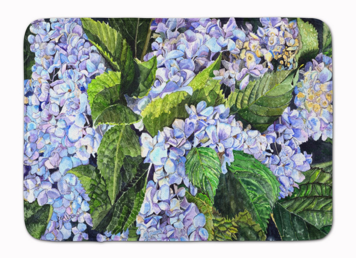 8730RUG Hydrangea Machine Washable Memory Foam Mat