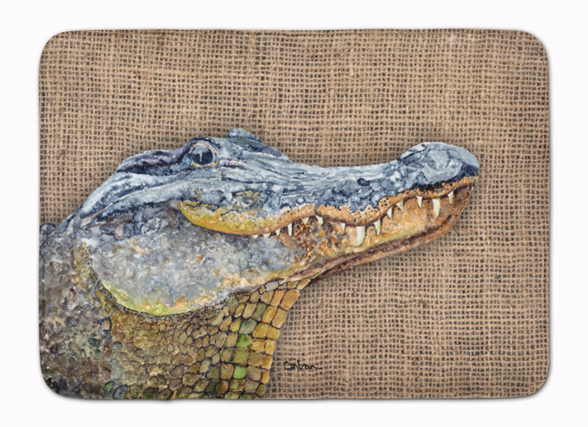 8733RUG Alligator Machine Washable Memory Foam Mat
