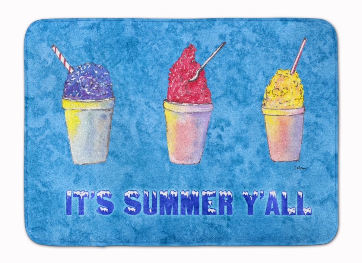 Snowballs & Snowcones Machine Washable Memory Foam Mat