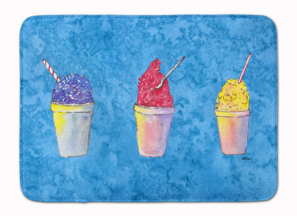 8780RUG Snowballs & Snowcones Machine Washable Memory Foam Mat