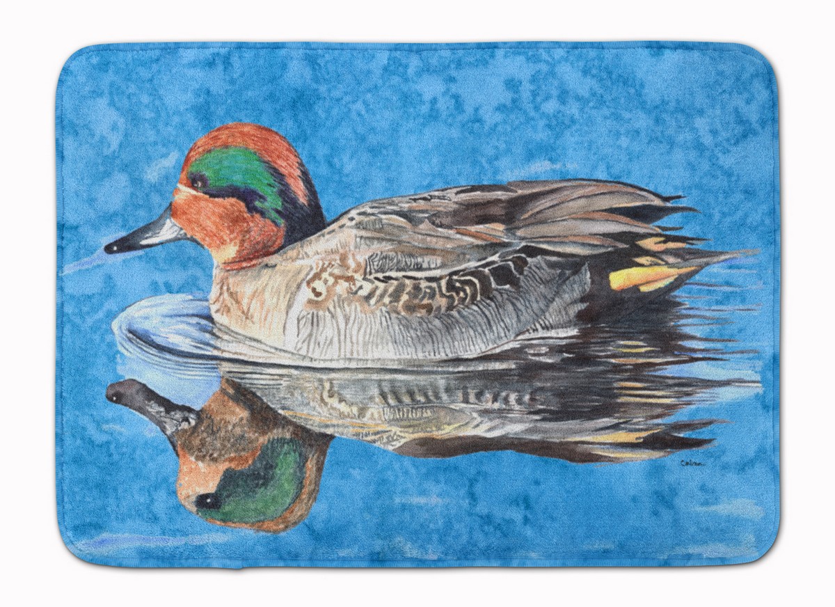 8830RUG Teal Duck Machine Washable Memory Foam Mat