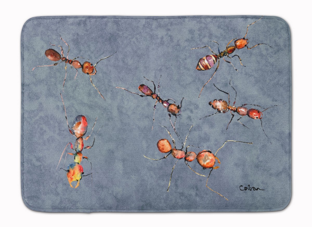 8880RUG Ants Machine Washable Memory Foam Mat