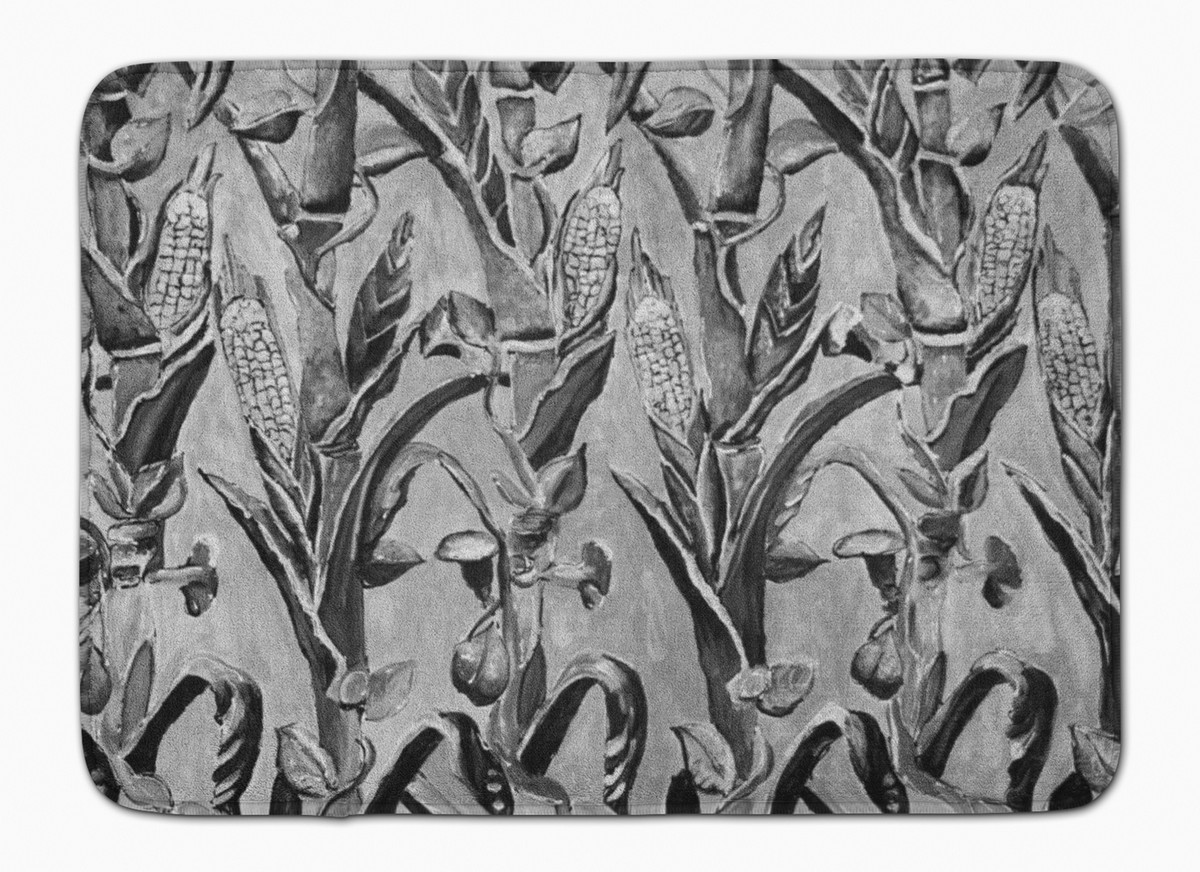 8929RUG Corn Ironwork Fence Machine Washable Memory Foam Mat