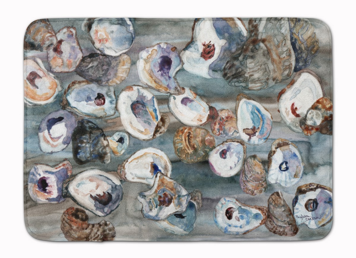 8957RUG Bunch of Oysters Machine Washable Memory Foam Mat