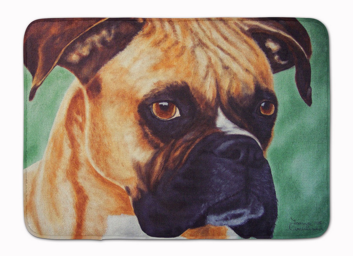 Boxer by Tanya & Craig Amberson Machine Washable Memory Foam Mat