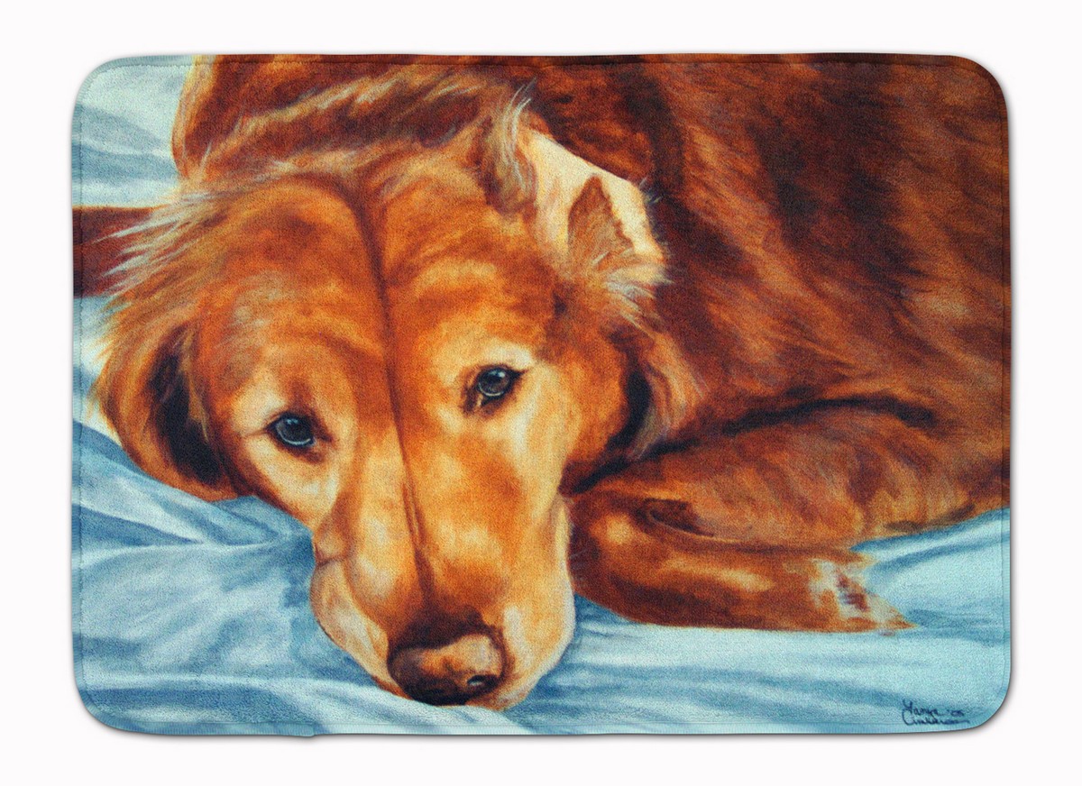 Golden Retriever by Tanya & Craig Machine Washable Memory Foam Mat
