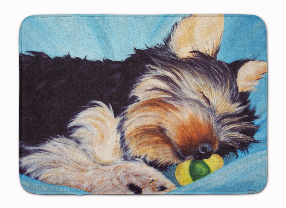 Naptime Yorkie Yorkshire Terrier Machine Washable Memory Foam Mat