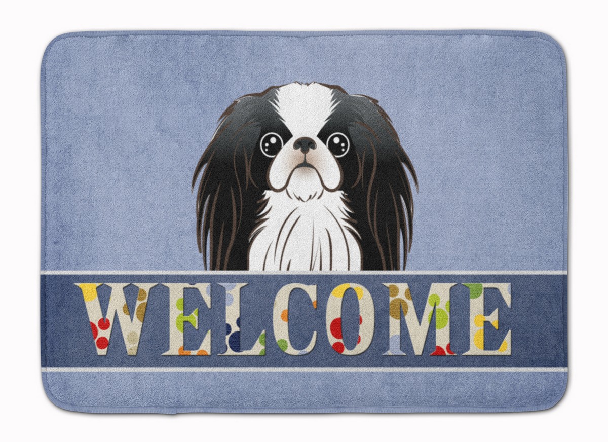Japanese Chin Welcome Machine Washable Memory Foam Mat