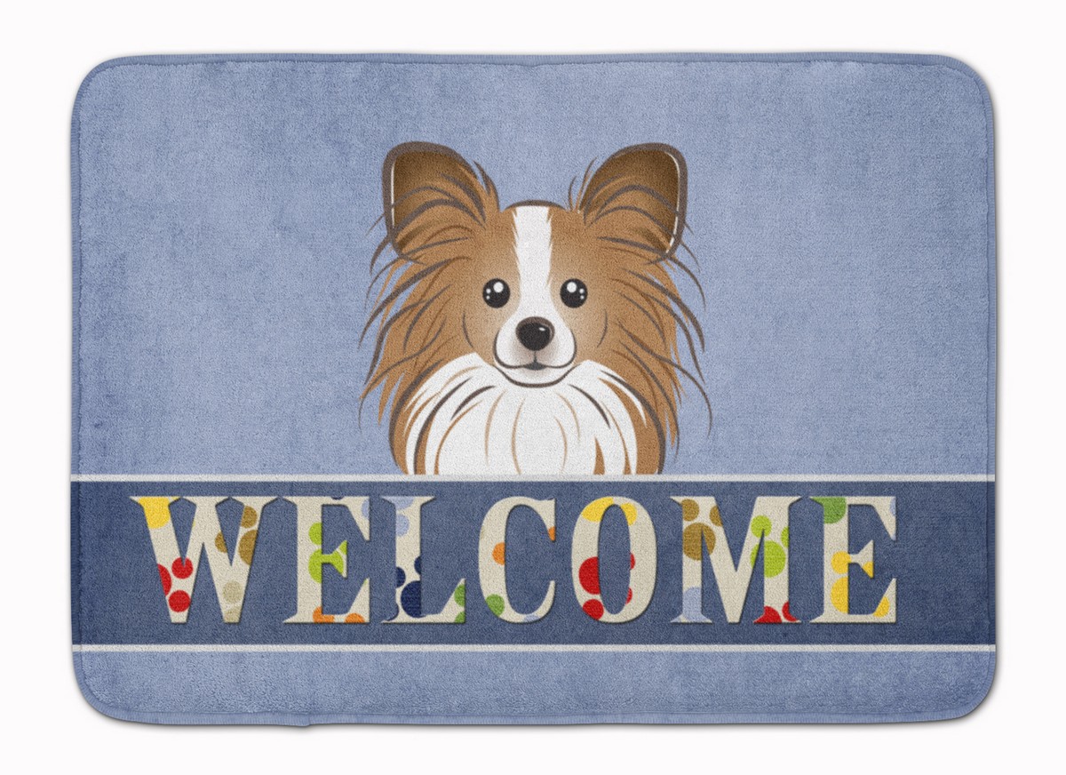BB1434RUG Papillon Welcome Machine Washable Memory Foam Mat