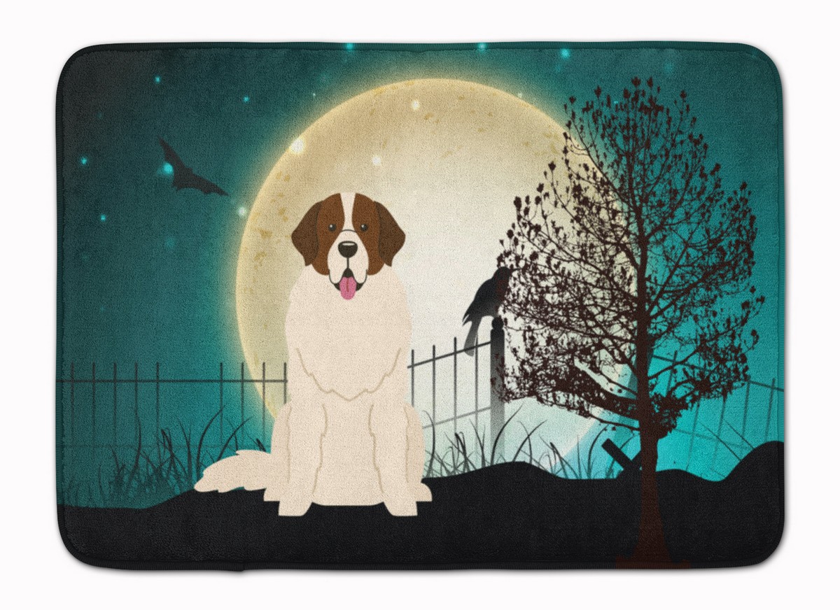 Halloween Scary Moscow Watchdog Machine Washable Memory Foam Mat