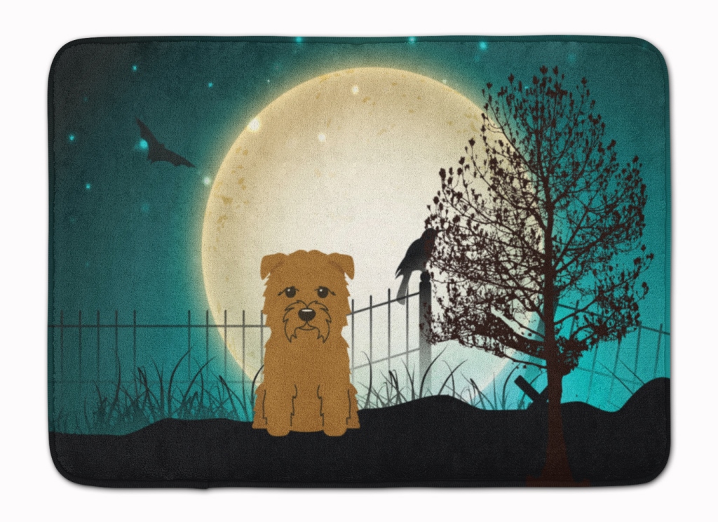 Halloween Scary Glen of Imal Tan Machine Washable Memory Foam Mat