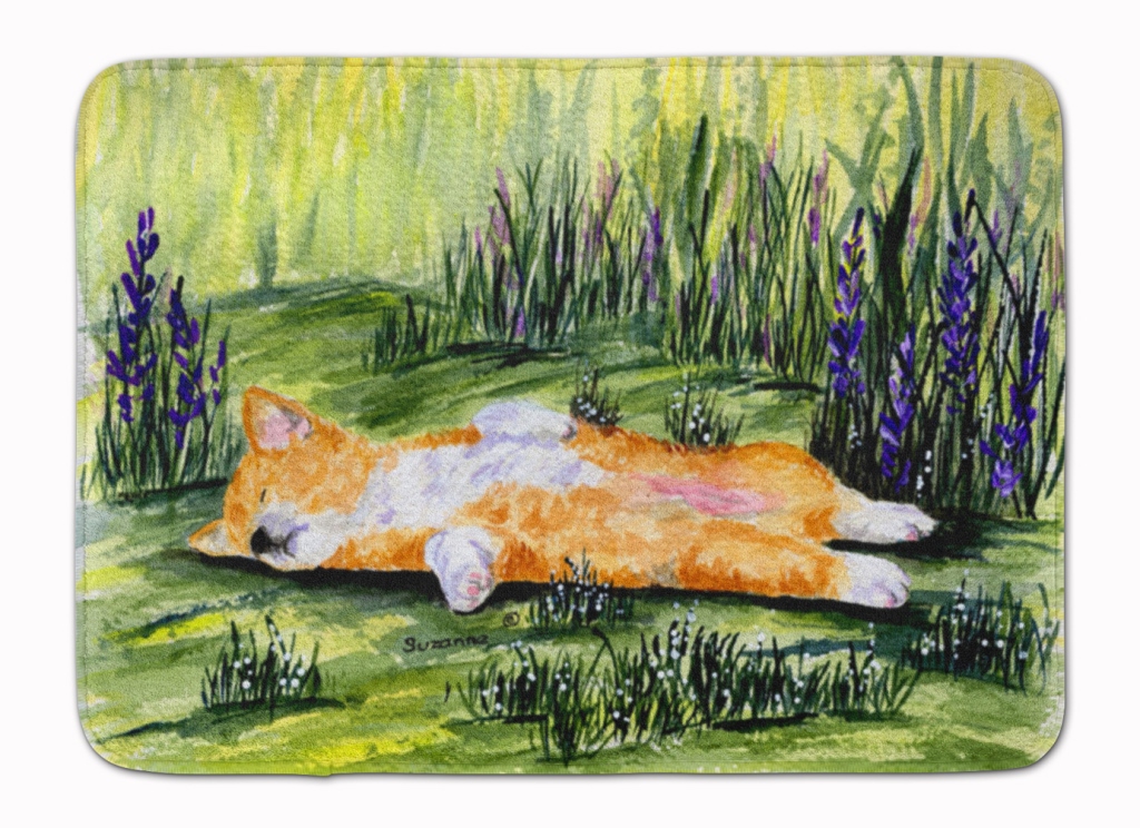 SS8465RUG Corgi Machine Washable Memory Foam Mat