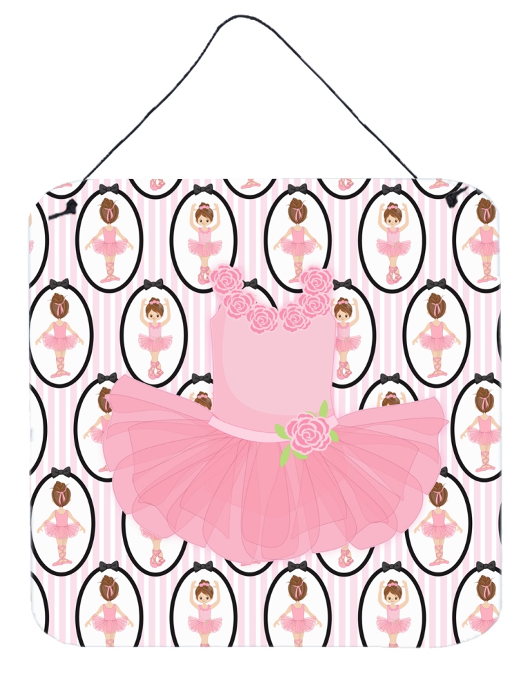 Ballerina Pink Tutu Wall or Door Hanging Prints