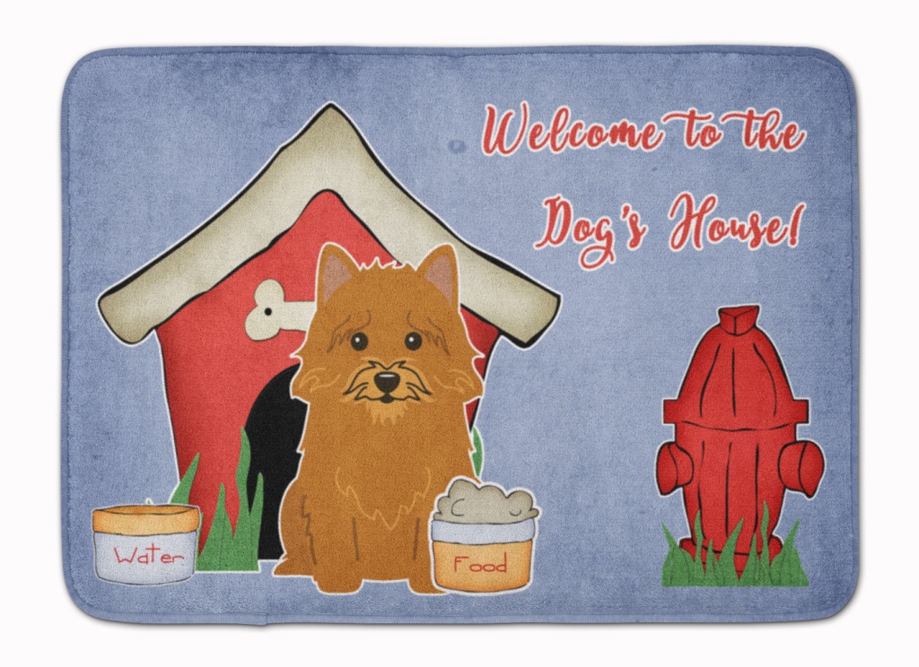 Dog House Collection Norwich Terrier Machine Washable Memory Foam Mat