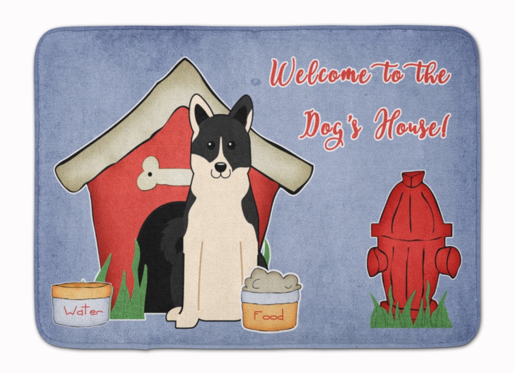 Dog House Russo-European Laika Spitz Machine Washable Memory Foam Mat