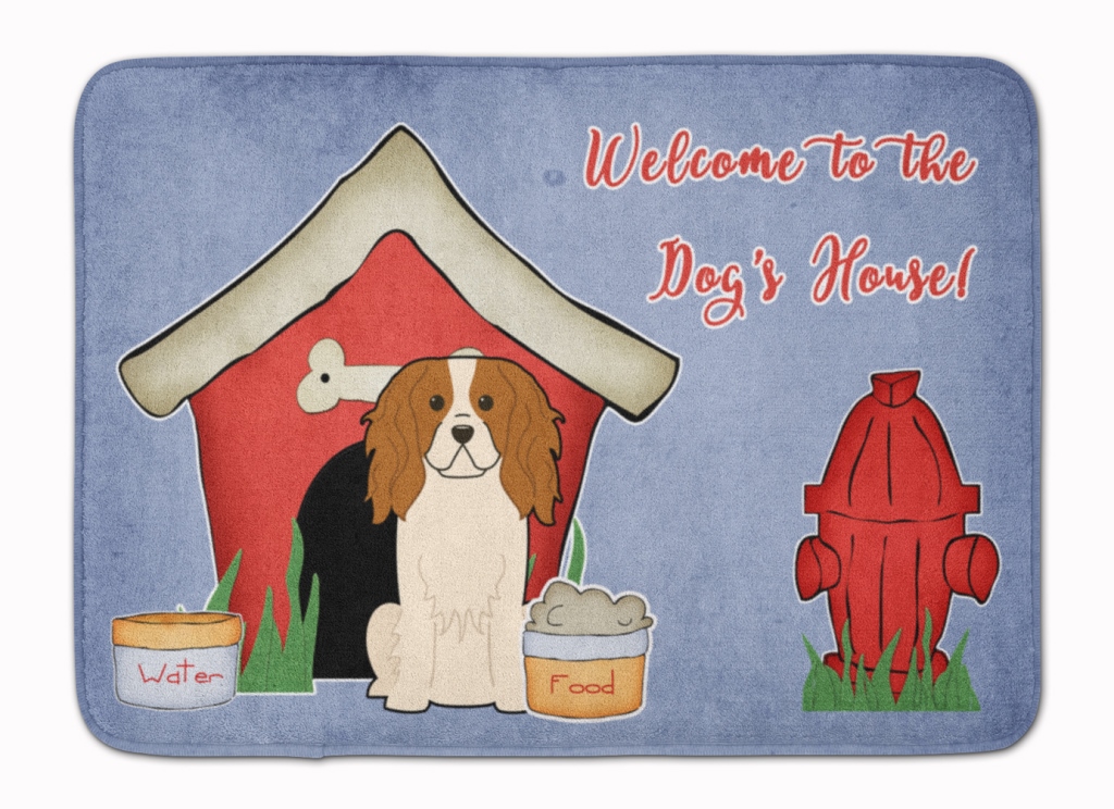 Dog House Collection Cavalier Spaniel Machine Washable Memory Foam Mat