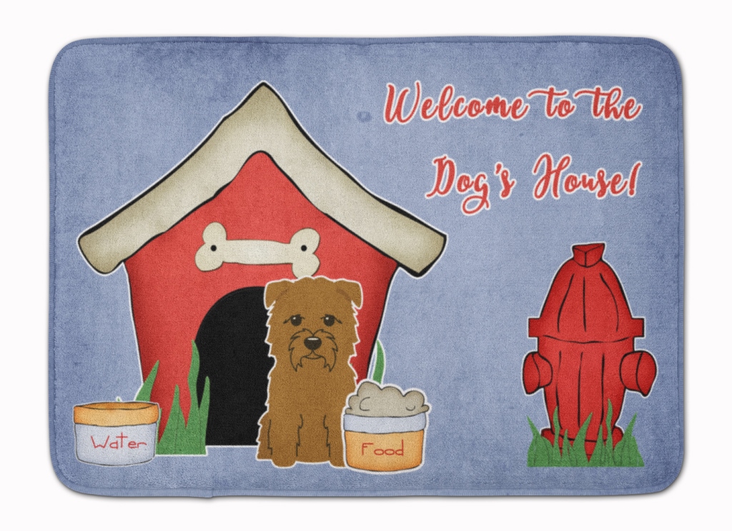 Dog House Collection Glen of Imal Tan Machine Washable Memory Foam Mat