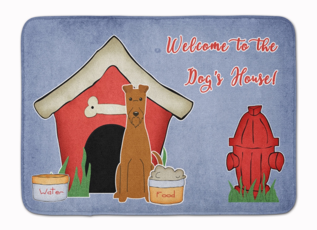 Dog House Collection Irish Terrier Machine Washable Memory Foam Mat