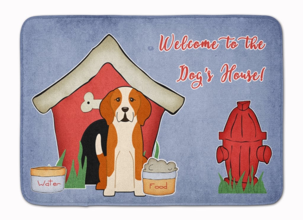 Dog House Collection English Foxhound Machine Washable Memory Foam Mat