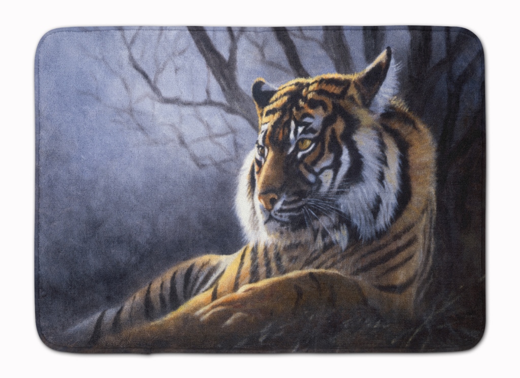BDBA0251RUG Bengal Tiger by Daphne Baxter Machine Washable Memory Foam Mat