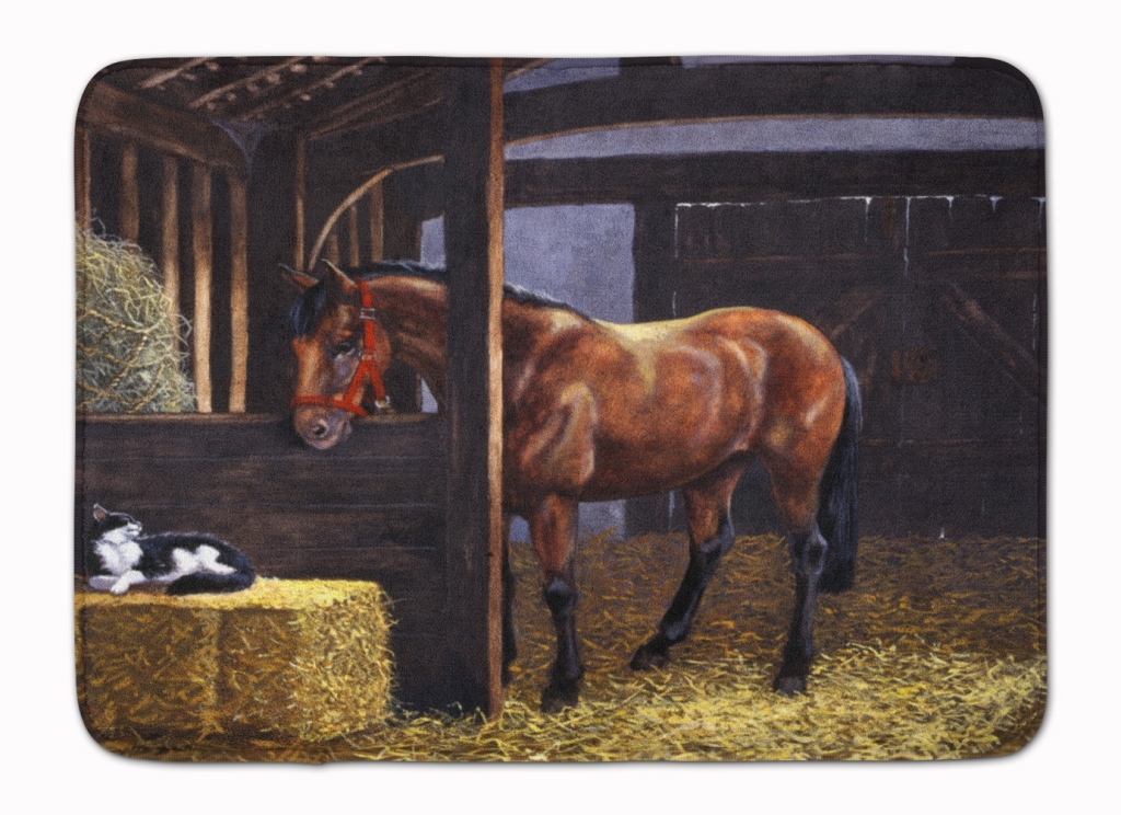 BDBA0295RUG At The Gate Springer Spaniel Machine Washable Memory Foam Mat