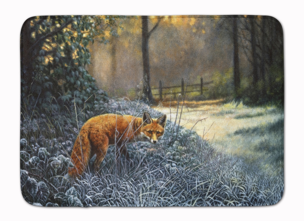 Fox on the Hunt Machine Washable Memory Foam Mat