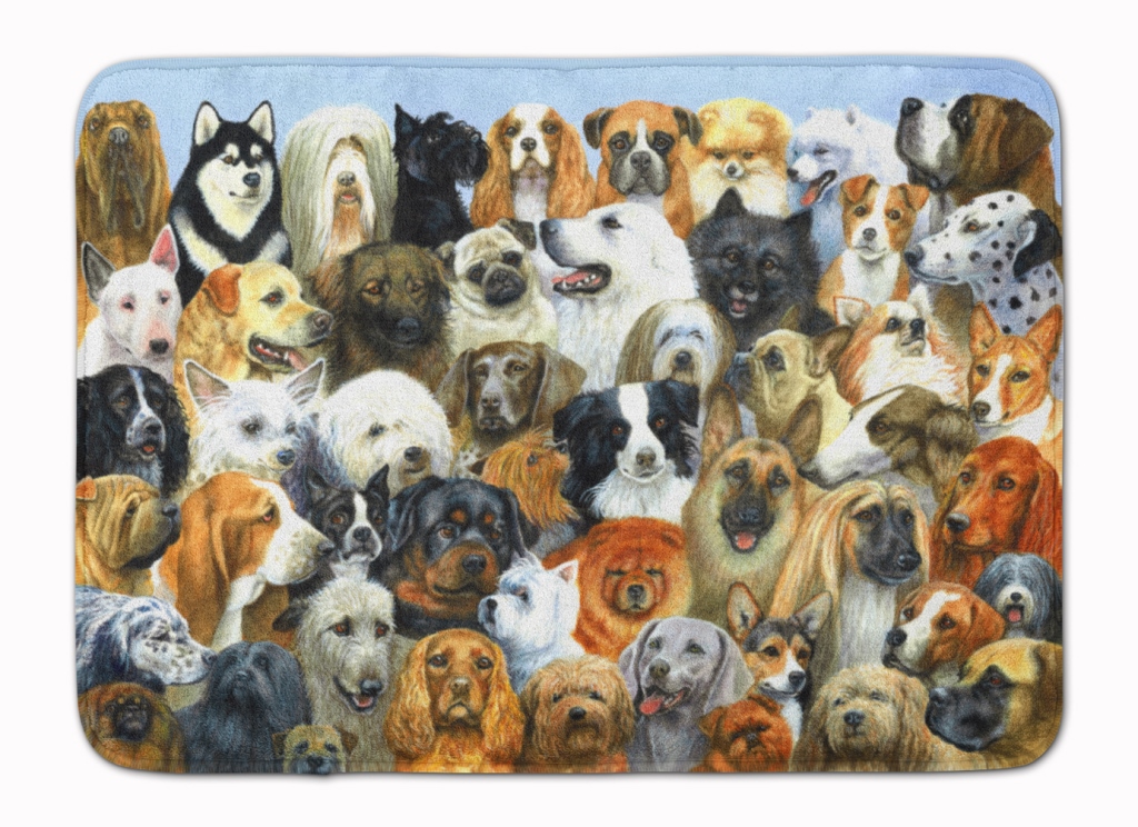 Fifty One Dogs Machine Washable Memory Foam Mat