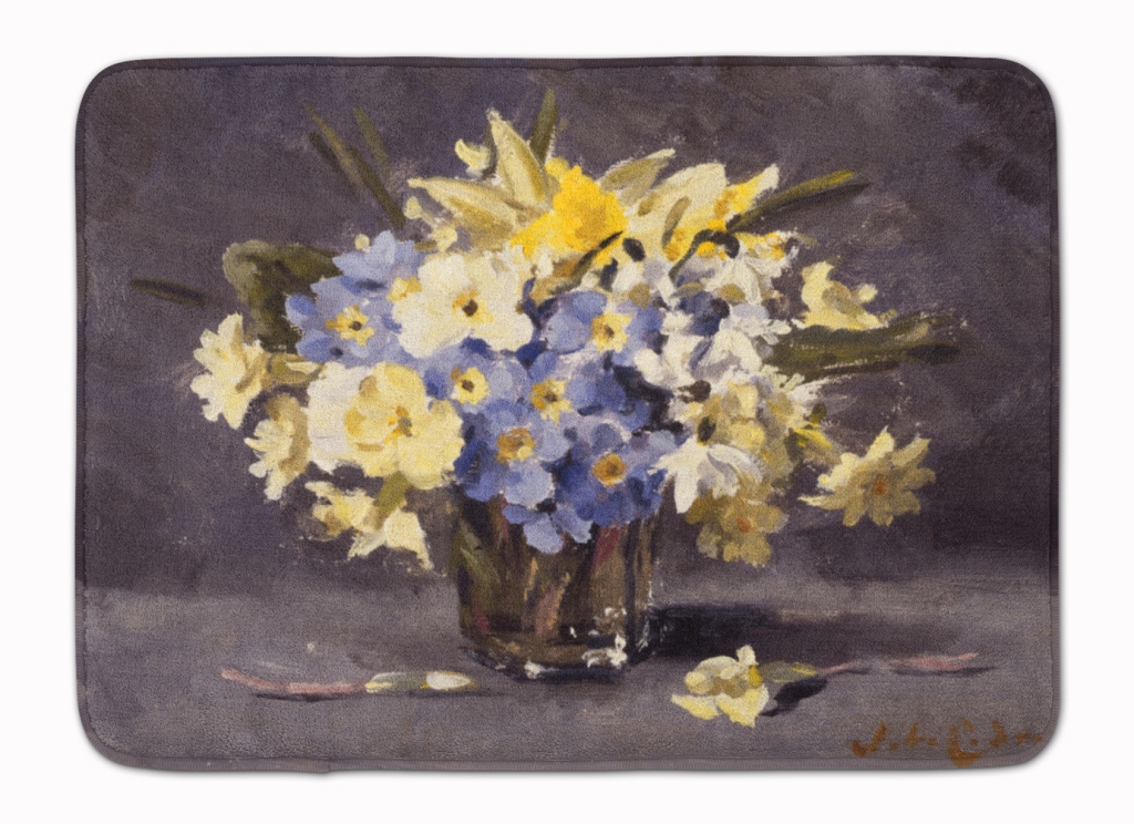 CJC0039RUG Spring Bouquet by John Codner Machine Washable Memory Foam Mat
