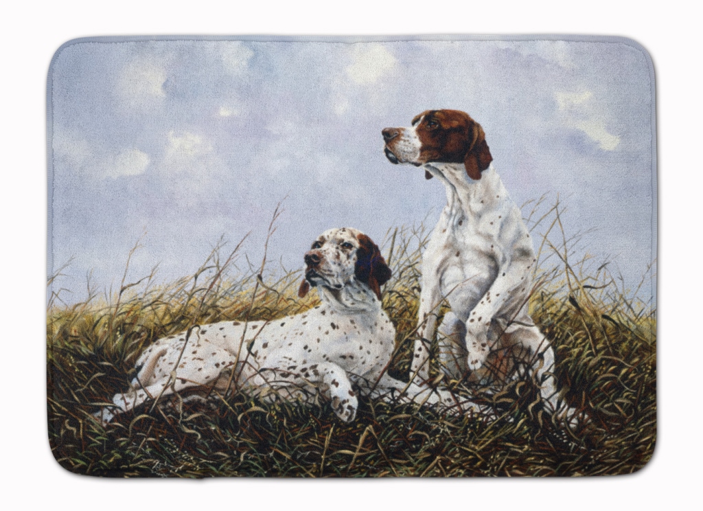 HMHE0011RUG English Pointer by Michael Herring Machine Washable Memory Foam Mat