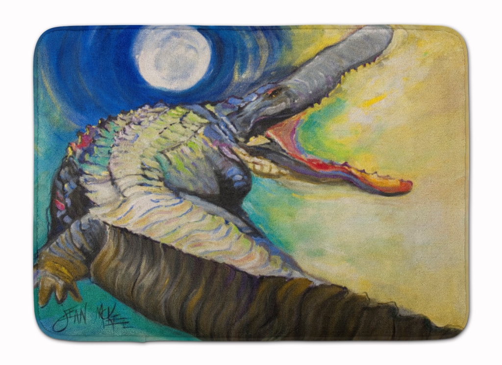 JMK1004RUG Alligator Machine Washable Memory Foam Mat