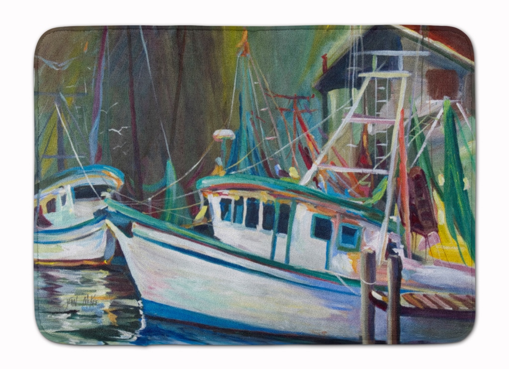 Joe Patti Shrimp Boat Machine Washable Memory Foam Mat
