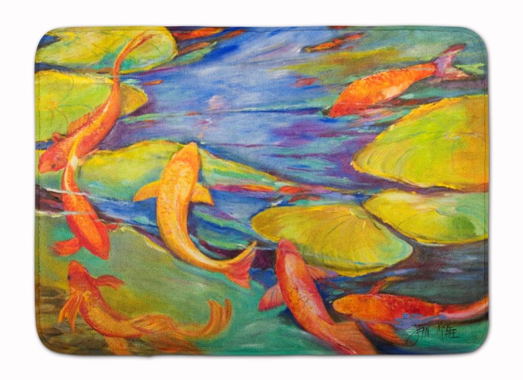 JMK1115RUG Koi Machine Washable Memory Foam Mat