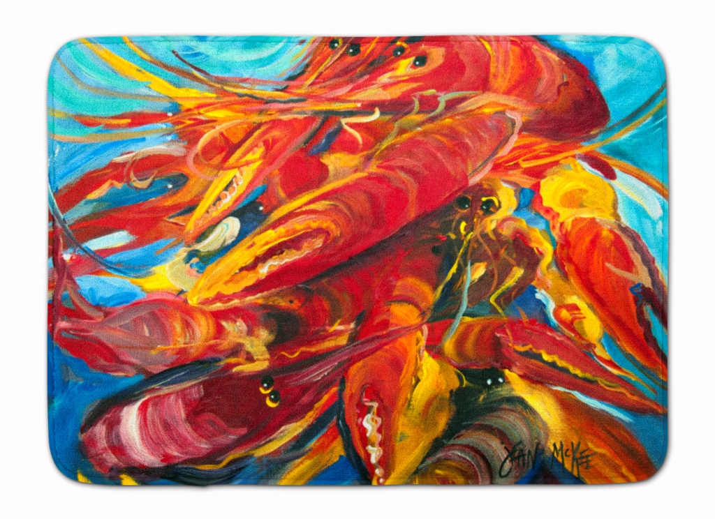 JMK1117RUG Crawfish Machine Washable Memory Foam Mat