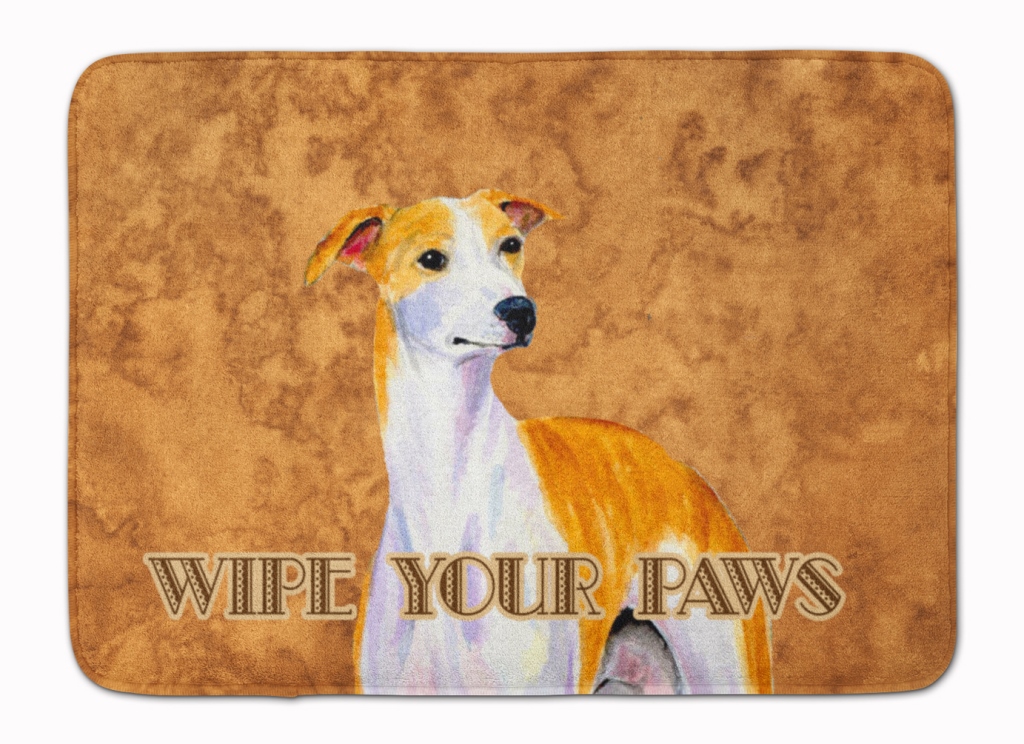 LH9449RUG Whippet Wipe your Paws Machine Washable Memory Foam Mat
