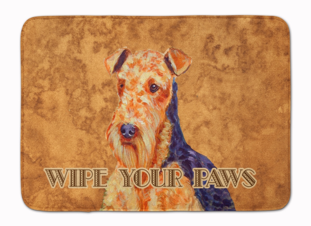 Airedale Wipe your Paws Machine Washable Memory Foam Mat