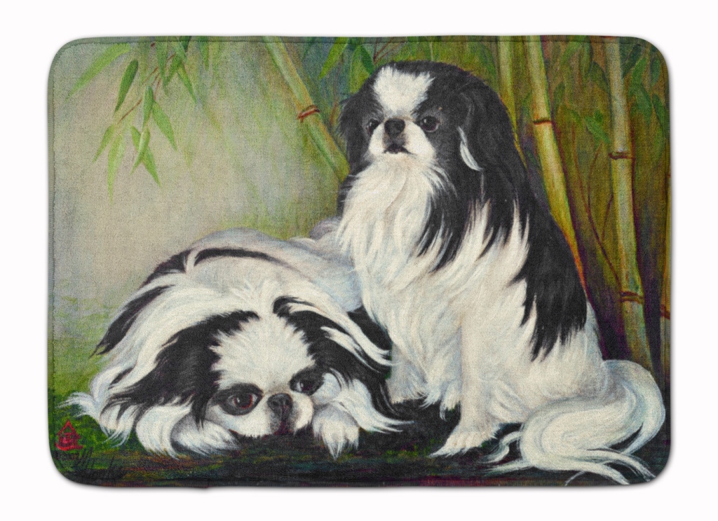 Japanese Chin Bamboo Garden Machine Washable Memory Foam Mat