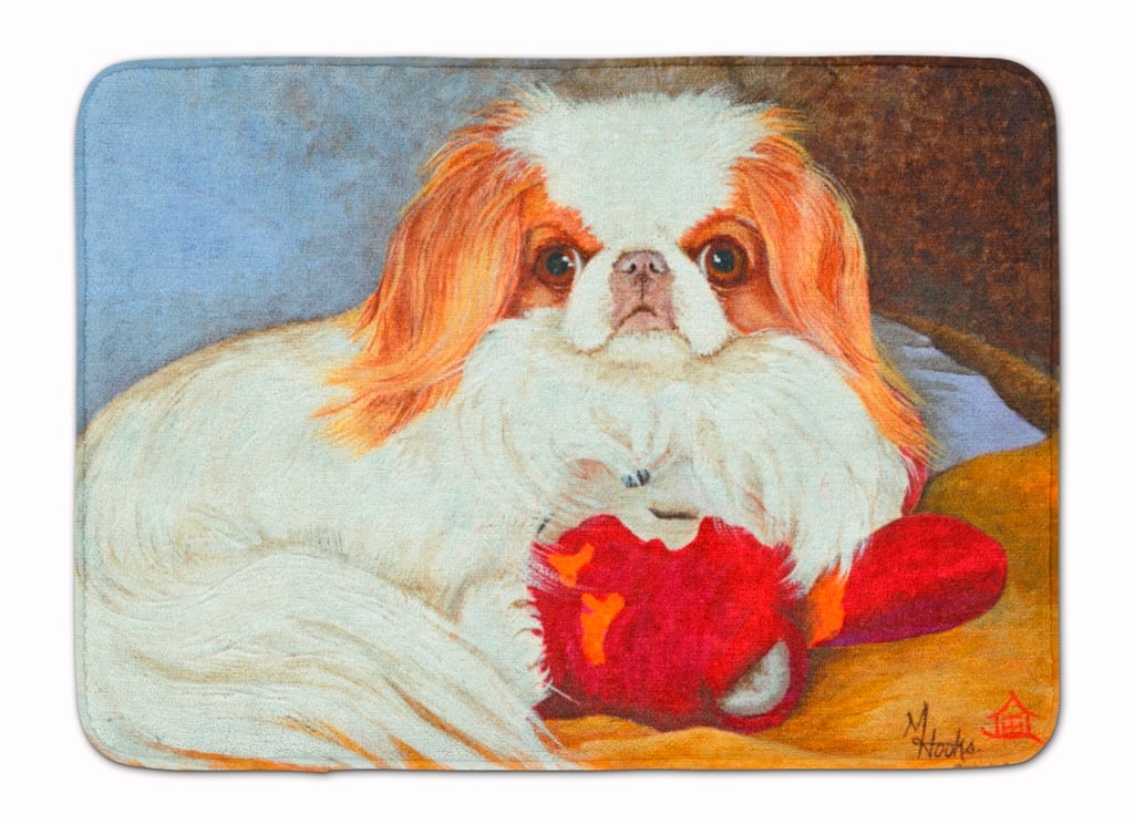 MH1049RUG Japanese Chin Pink Gorilla Machine Washable Memory Foam Mat
